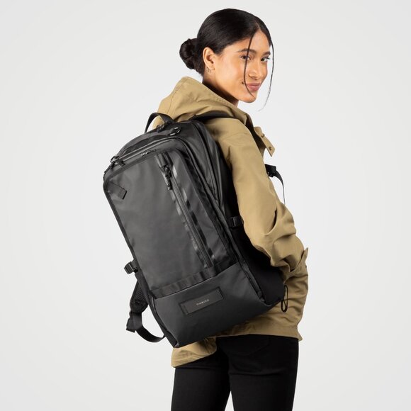 Timbuk2 Especial Scope Expandable Backpack in Jet Black - Picture 2 of 9